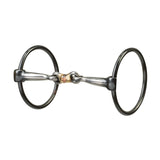 Ring Snaffle Bit with 5" Sweet Iron Dogbone Mouth with