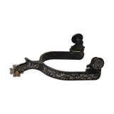 Ladies Spurs with Engraved Trim