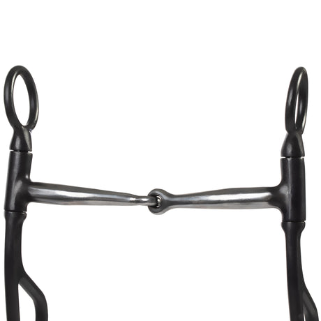 All Purpose Bit with 5" Sweet Iron Snaffle Mouth with Copper Inlay