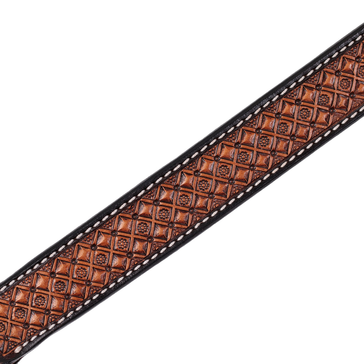 Floret Tooled Straight Breast Collar