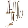 Hackamore with Rawhide Bosal & Nylon Mecate