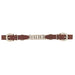 Horizons Harness Leather 4-1/2" Single Flat Link Chain Curb Strap