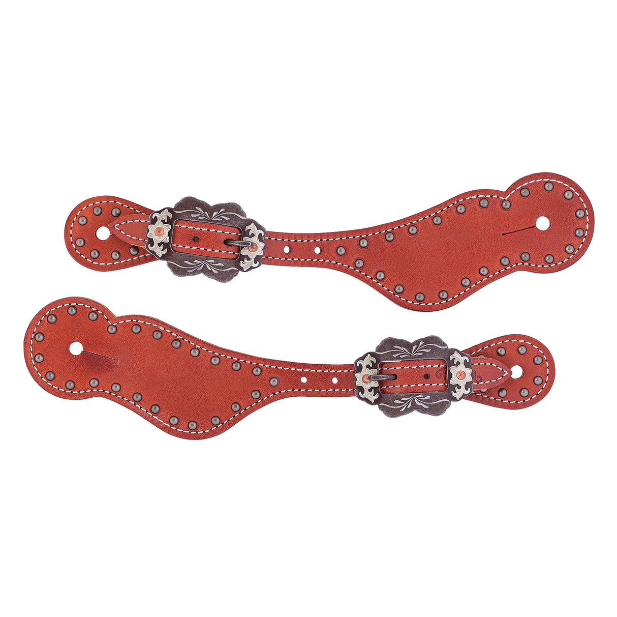 Ladies' Buttered Harness Leather Spur Straps,