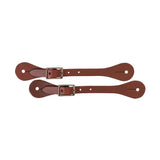 Single-Ply Ladies Spur Straps, Rich Brown