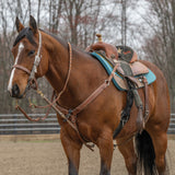 Patterned Deluxe Horse Tie Down Strap