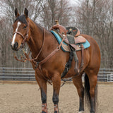 Patterned Deluxe Horse Tie Down Strap