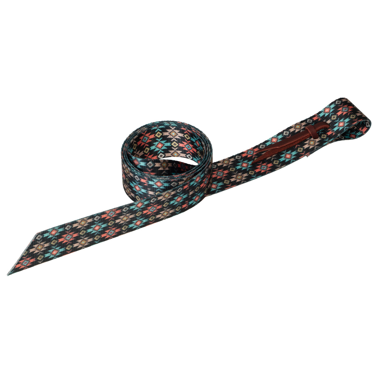 Patterned Poly Tie Strap with Holes, 1-3/4" x 60"