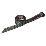 Patterned Poly Tie Strap with Holes, 1-3/4" x 60"
