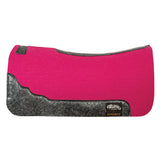 Limited Edition Saddle Pad: Pink, Black & Silver Wear Leather
