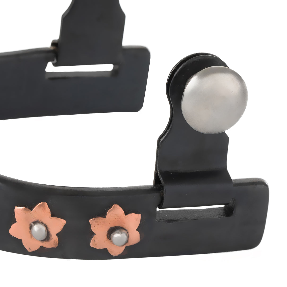Youth Spur with Flower Design