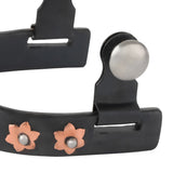 Youth Spur with Flower Design