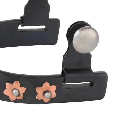 Youth Spur with Flower Design