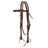 Skirting Leather Browband Headstall, Dark Oiled