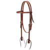 Skirting Leather Browband Headstall, Medium Oiled