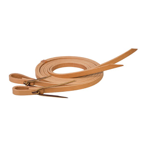 Skirting Leather Split Reins, Light Oiled