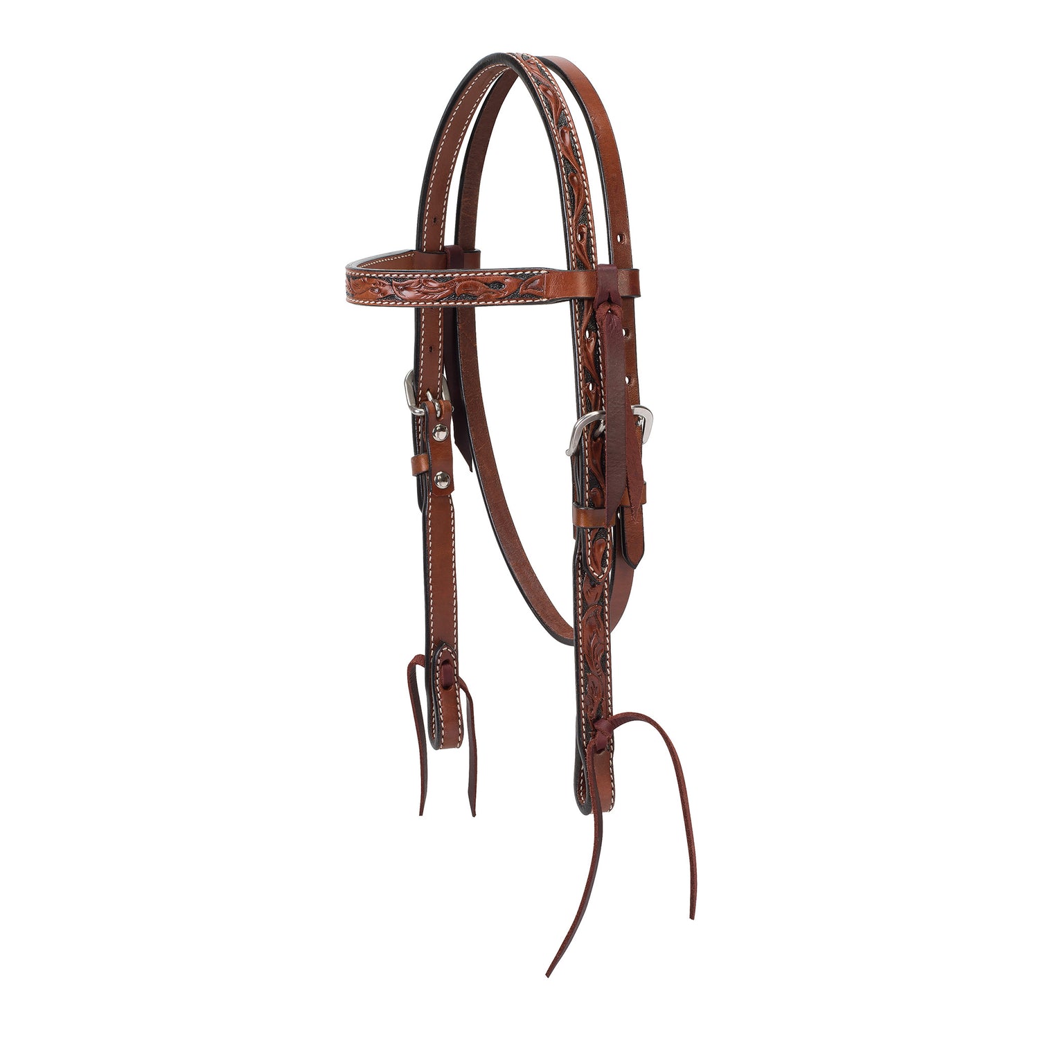 Pony Pecos Browband Headstall Brown main image 1