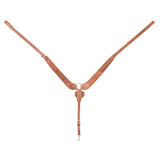 Buckstitch Breast Collar, Hermann Oak® Russet, Dawn Collection