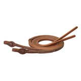 Working Tack Extra Heavy Harness Leather Quick Change Split Reins, 5/8" x 8'
