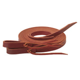 Burgundy Latigo Split Reins
