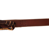 STS Ranch Signature Tack Harness Leather Split Rein, Water Tie Ends, 8'