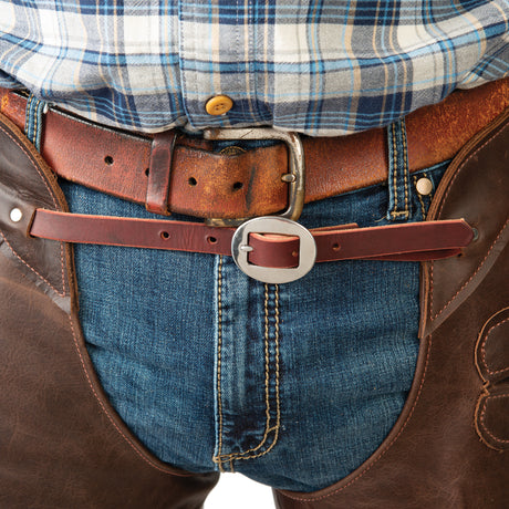 Custom Western Leather Chaps