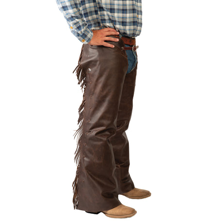 Custom Western Leather Chaps