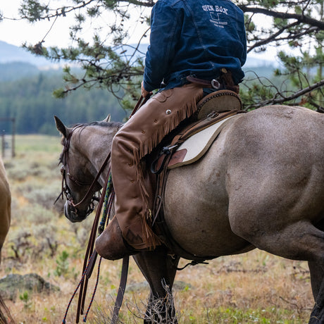 Western Leather Chaps