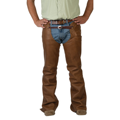 Custom Western Leather Chaps