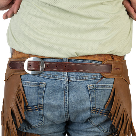 Custom Western Leather Chaps