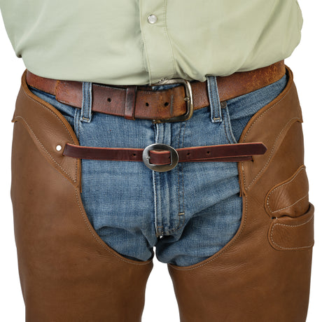 Custom Western Leather Chaps