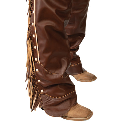 Custom Premium Western Leather Chaps