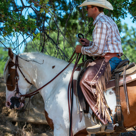 Custom Premium Western Leather Chaps