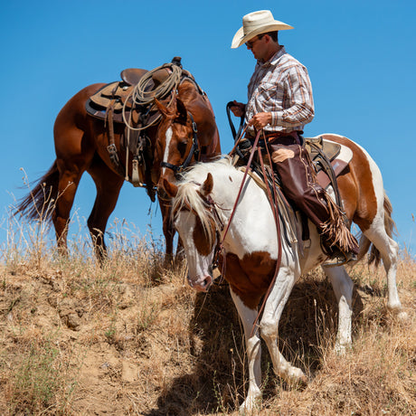 Custom Premium Western Leather Chaps