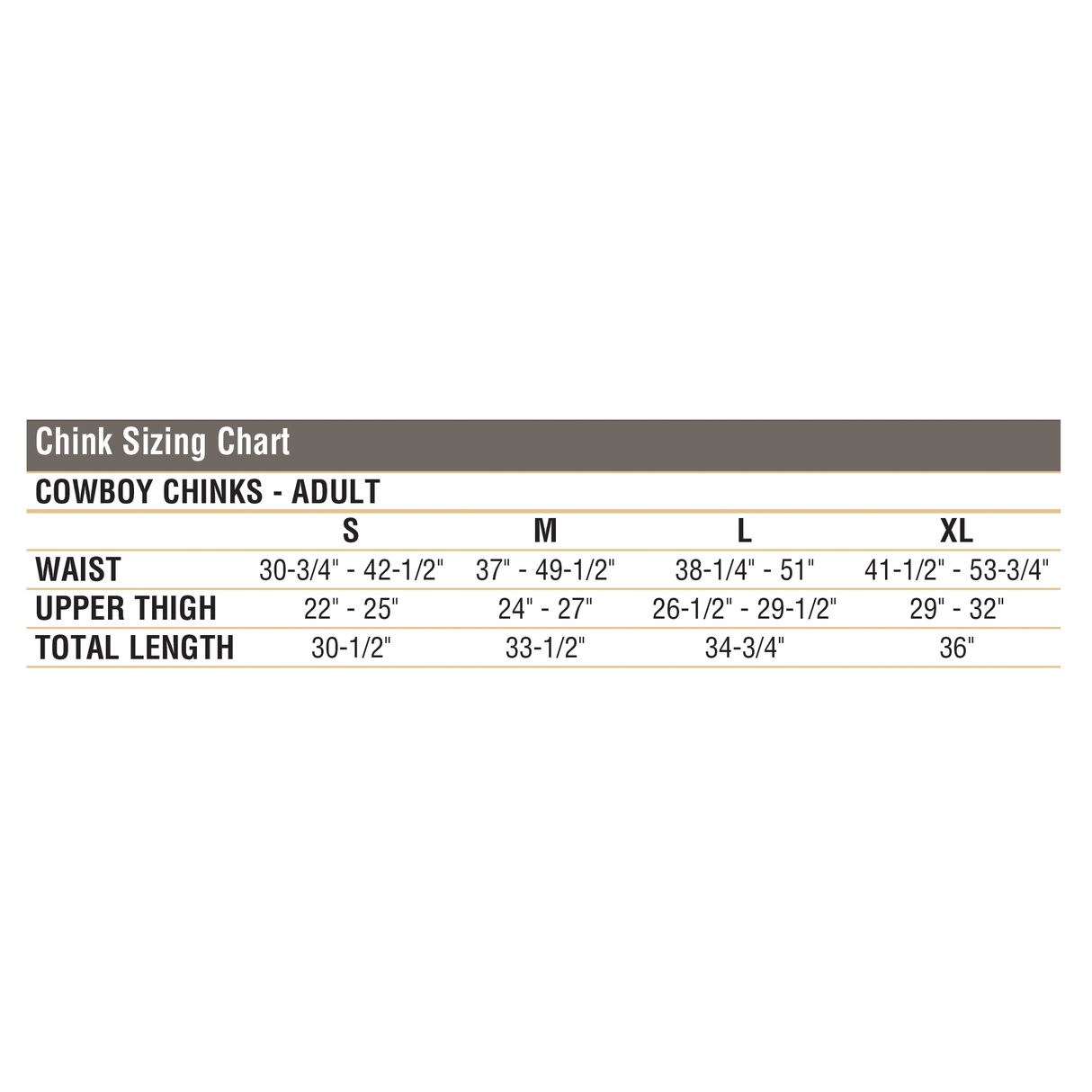 Cowboy Chinks