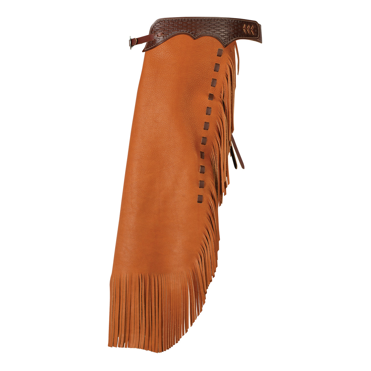 Water Resistant Leather Cowboy Chinks for Men & Women, Hermann Oak