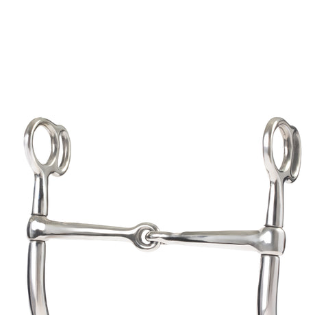 Draft Bit, 6" Tom Thumb Snaffle Mouth