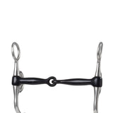 Professional Argentine Bit, 5" Sweet Iron Snaffle Mouth with Copper Inlay