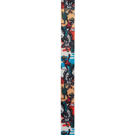 Patterned Poly Tie Strap with Holes, 1-3/4" x 60"