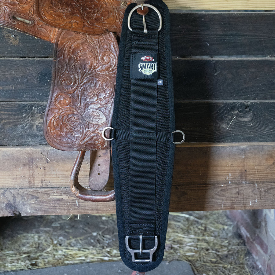Felt Lined Smart Cinch for Moisture Control Comfort – Weaver Equine
