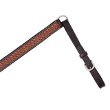 Floret Tooled Straight Breast Collar