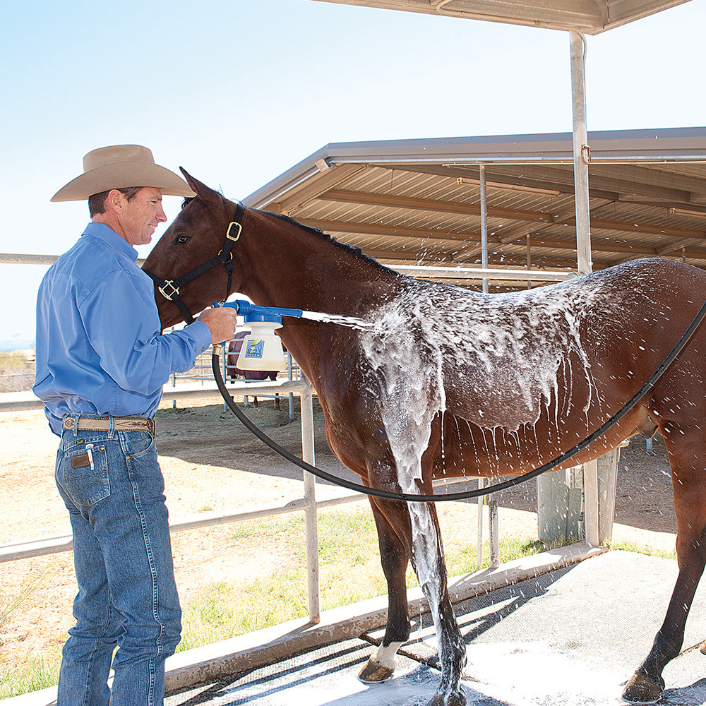 eZall® Complete Starter Bath Kit, Blue - Weaver Equine