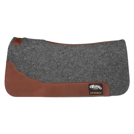Synergy Contoured Steam Pressed 100% Merino Wool Felt Performance Saddle Pad