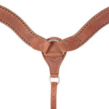 Buckstitch Breast Collar, Hermann Oak® Russet, Dawn Collection