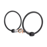 Ring Snaffle Bit with 5" Sweet Iron Smooth Lifesaver Mouth