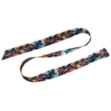 Patterned Poly Tie Strap with Holes, 1-3/4" x 60"