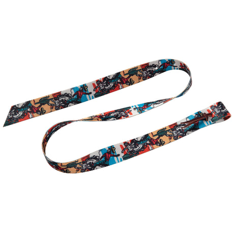 Patterned Poly Tie Strap with Holes, 1-3/4" x 60"