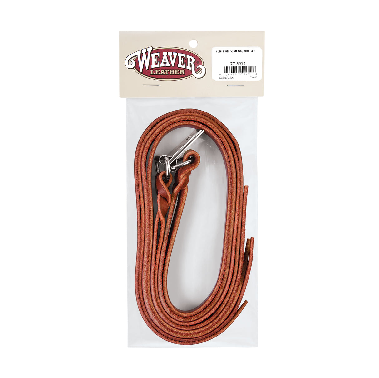 Saddle Strings with Clips and D-Rings