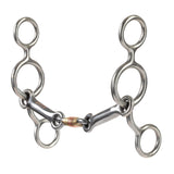 All Purpose Bit with 5" Sweet Iron Copper Wire Wrapped Dogbone Mouth