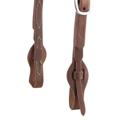Oiled Hermann Oak Harness Leather Quick Change Headstall