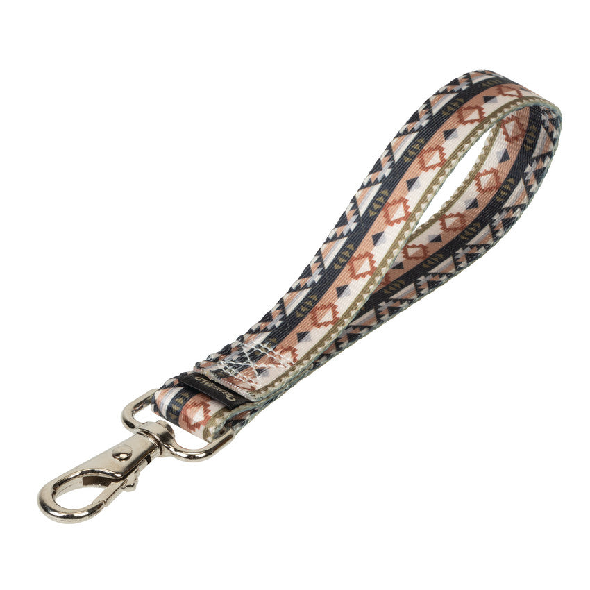 Wristlet Keychain, Floral Watercolor - Weaver Equine